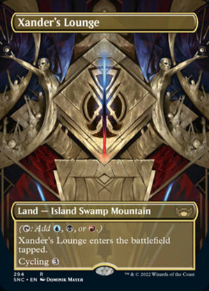 Image 413: Xander's Lounge (Borderless Alternate Art) [Streets of New Capenna]