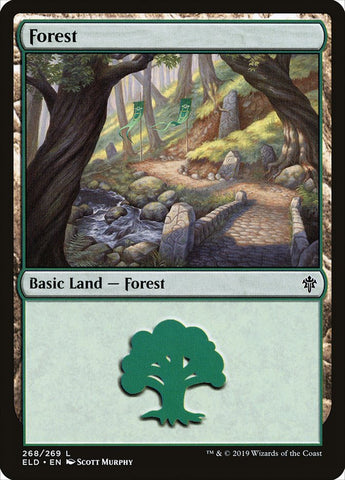 Forest (#268) [Throne of Eldraine]