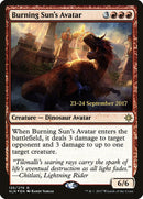 Burning Sun's Avatar  (Prerelease) [Ixalan Prerelease Promos]