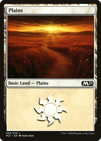 Plains (#260) [Core Set 2021]