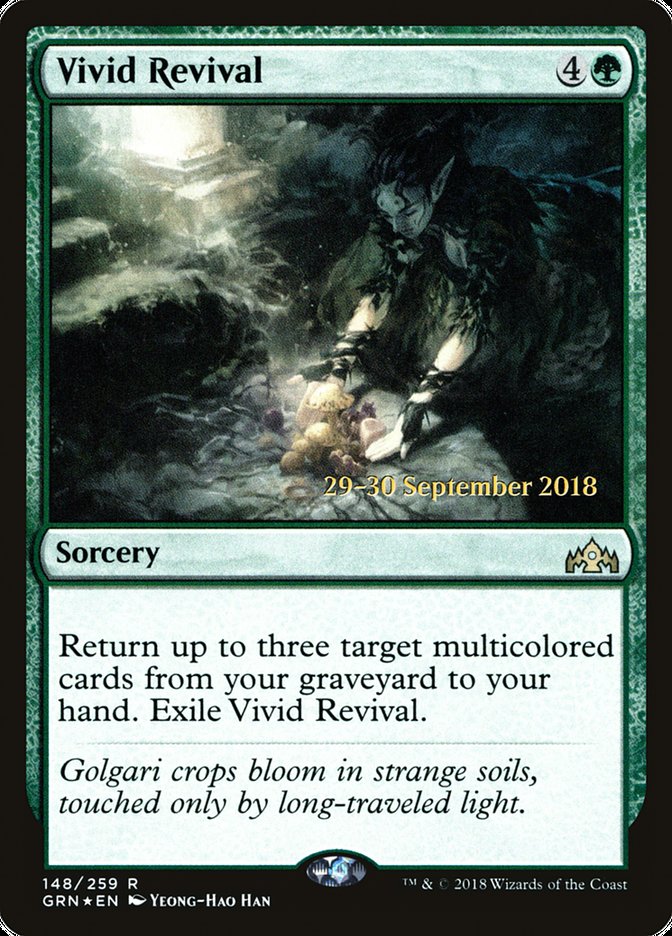 Vivid Revival  (Prerelease) [Guilds of Ravnica Prerelease Promos]