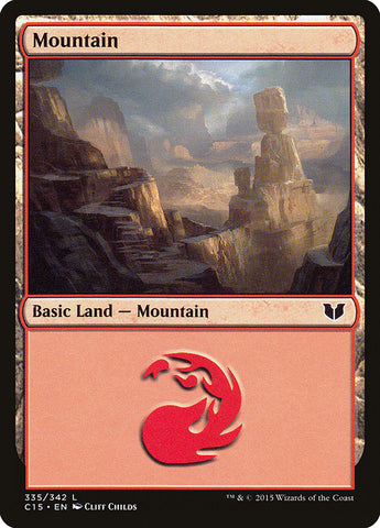 Mountain (#335) [Commander 2015]