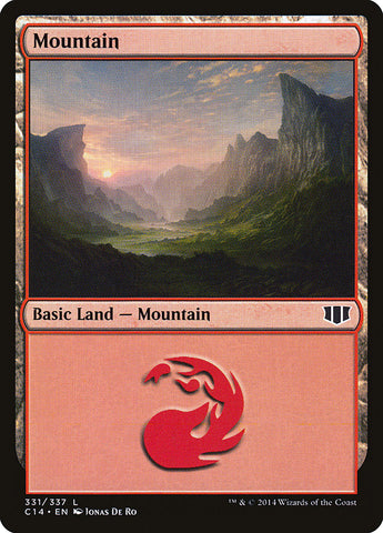 Mountain (#331) [Commander 2014]