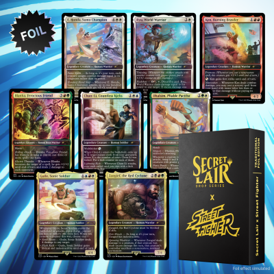 Secret Lair x Street Fighter Foil Edition