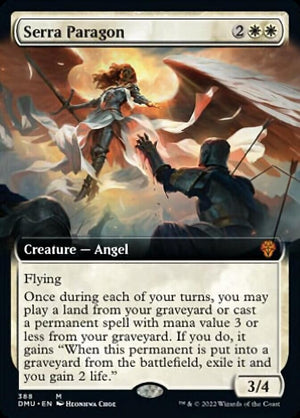 Image 374: Serra Paragon (Extended Art) [Dominaria United]