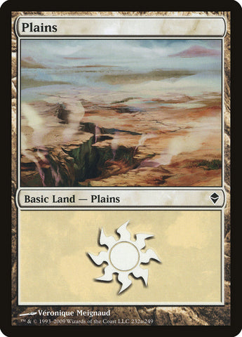 Plains (#232a) [Zendikar]
