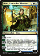 Nissa, Steward of Elements  (Prerelease) [Amonkhet Prerelease Promos]