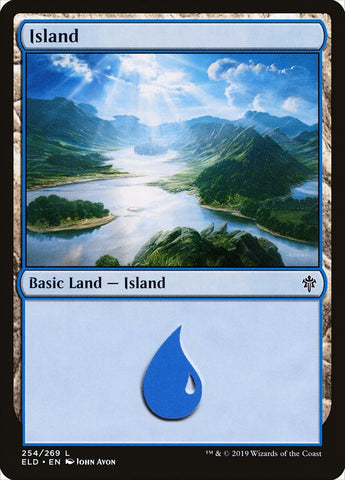 Island (#254) [Throne of Eldraine]