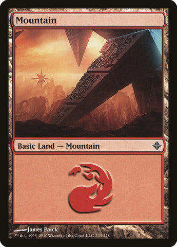Mountain (#243) [Rise of the Eldrazi]