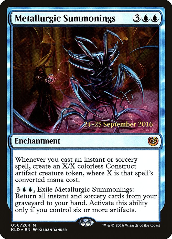 Metallurgic Summonings  [Kaladesh Prerelease Promos]