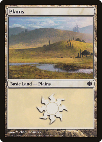 Plains (#231) [Shards of Alara]