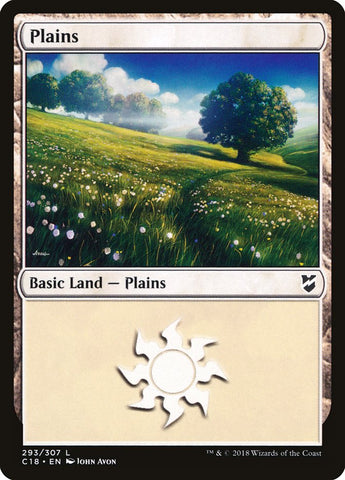 Plains (#293) [Commander 2018]