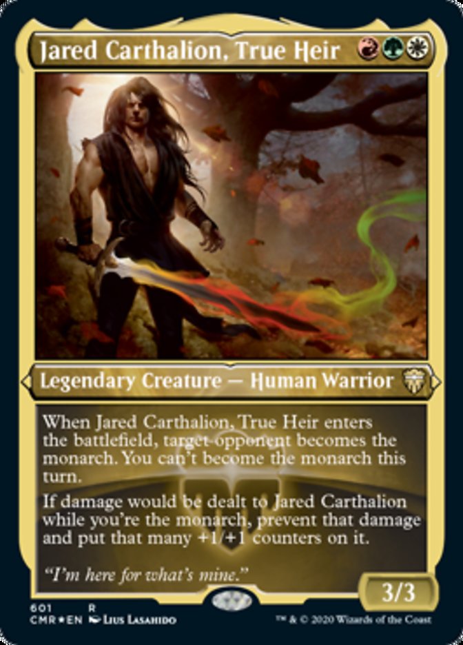 Jared Carthalion, True Heir [Commander Legends Etched]