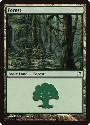 Forest (#305) [Champions of Kamigawa]