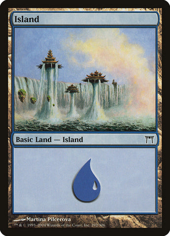 Island (#292) [Champions of Kamigawa]