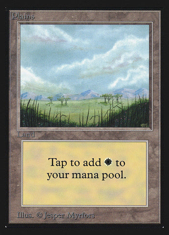 Plains (#289) [International Collectors’ Edition]