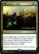 Hadana's Climb // Winged Temple of Orazca (Prerelease) [Rivals of Ixalan Prerelease Promos]