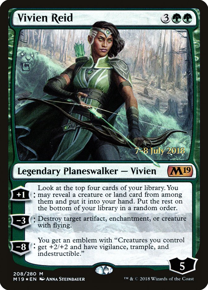 Vivien Reid  (Prerelease) [Core Set 2019 Prerelease Promos]