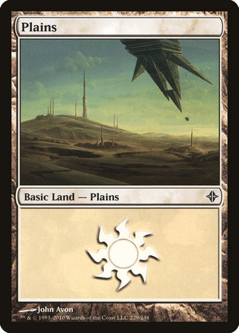 Plains (#229) [Rise of the Eldrazi]