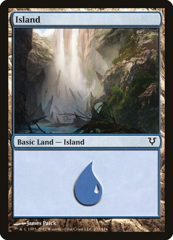 Island (#233) [Avacyn Restored]