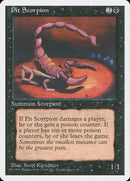 Pit Scorpion [Fourth Edition]