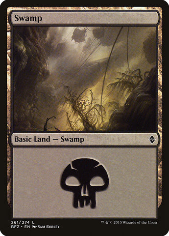 Swamp (#261a) [Battle for Zendikar]