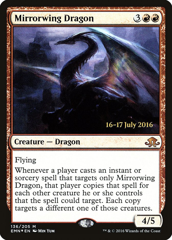 Mirrorwing Dragon  (Prerelease) [Eldritch Moon Prerelease Promos]