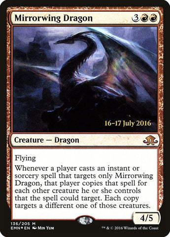 Mirrorwing Dragon  (Prerelease) [Eldritch Moon Prerelease Promos]