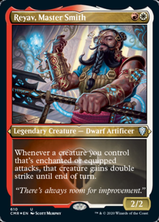 Reyav, Master Smith [Commander Legends Etched]