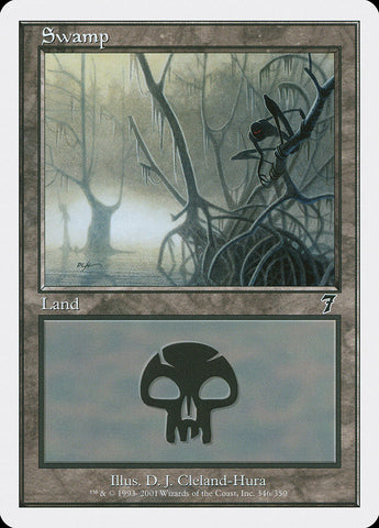 Swamp (#346) [Seventh Edition]