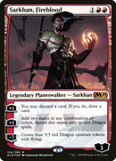 Sarkhan, Fireblood  (Prerelease) [Core Set 2019 Prerelease Promos]
