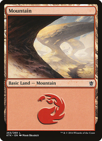 Mountain (#263) [Khans of Tarkir]