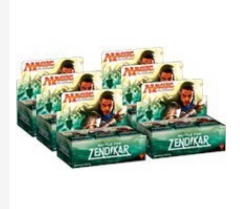 BOOSTER BOX BATTLE FOR ZENDIKAR CASE BOOSTER BOX BATTLE FOR ZENDIKAR CASE