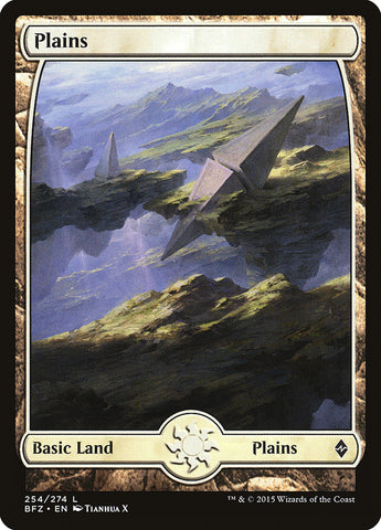 Plains (#254) [Battle for Zendikar]
