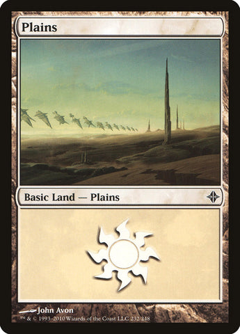 Plains (#232) [Rise of the Eldrazi]