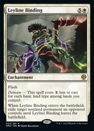 Image 376: Leyline Binding [Dominaria United]