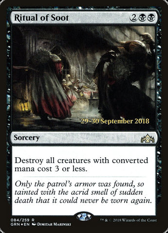 Ritual of Soot  [Guilds of Ravnica Prerelease Promos]