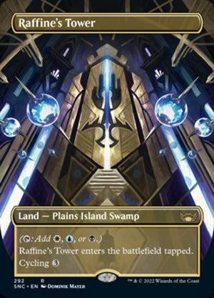 Image 409: Raffine's Tower (Borderless Alternate Art) [Streets of New Capenna]