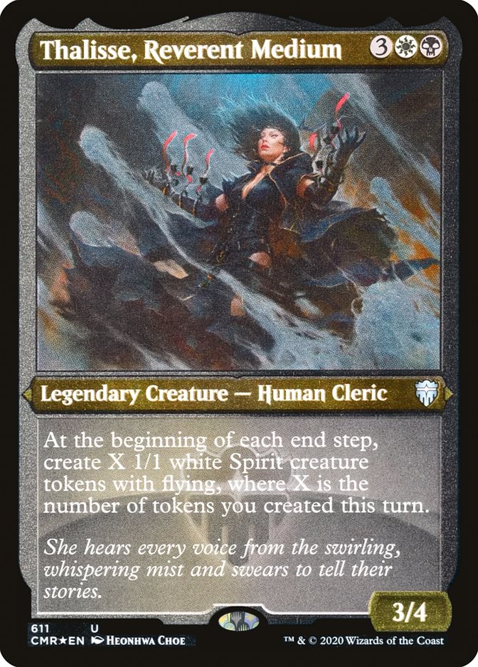 Thalisse, Reverent Medium [Commander Legends Etched]