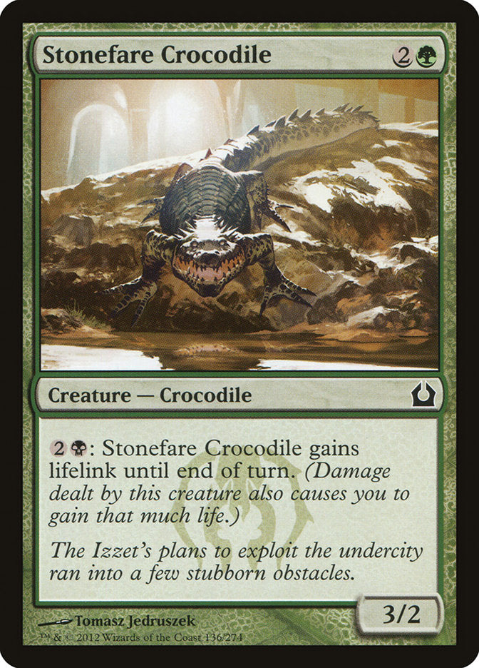 Stonefare Crocodile [Return to Ravnica]