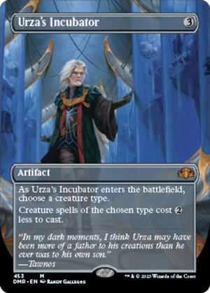 Image 359: Urza's Incubator (Borderless Alternate Art) [Dominaria Remastered]