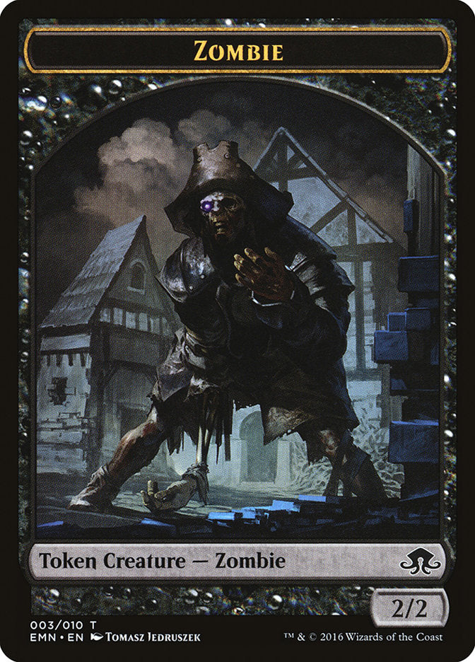 Zombie (003/010) [Eldritch Moon Tokens]