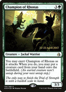 Champion of Rhonas  (Prerelease) [Amonkhet Prerelease Promos]
