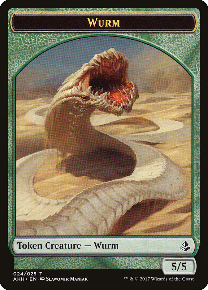 Wurm [Amonkhet Tokens]