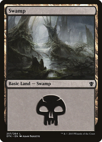 Swamp (#257) [Dragons of Tarkir]