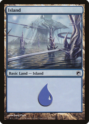 Island (#235) [Scars of Mirrodin]