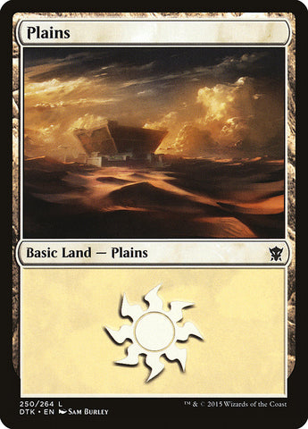 Plains (#250) [Dragons of Tarkir]