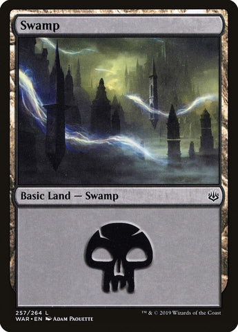 Swamp (#257) [War of the Spark]