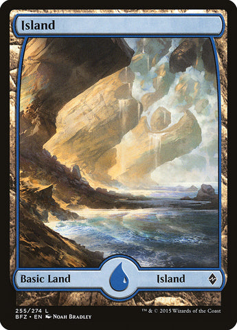 Island (#255) [Battle for Zendikar]
