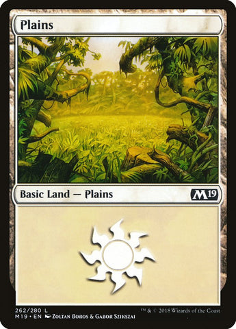 Plains (#262) [Core Set 2019]